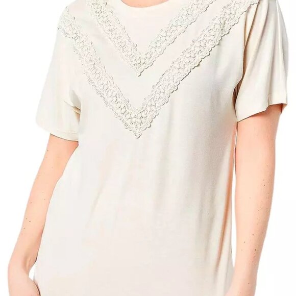 Isaac Mizrahi Tops - Isaac Mizrahi Live! True Denim Top with Angular Detail